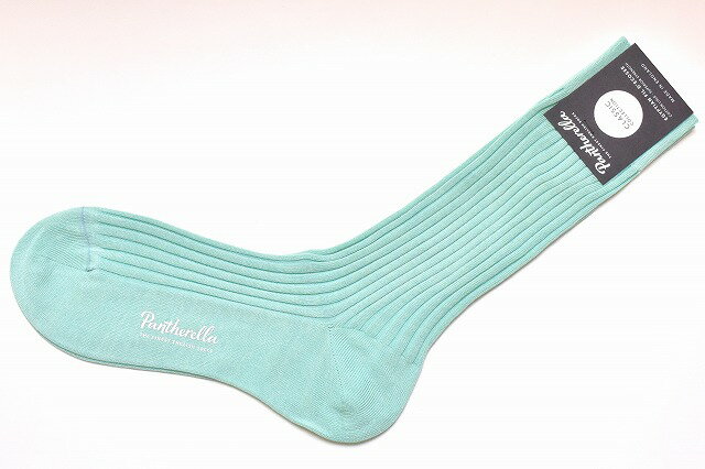 パンセレラ 靴下 メンズ Pantherella　" Cotton Rib Sox - Danvers "　パンセレラ コットンリブソックス　col.Mint