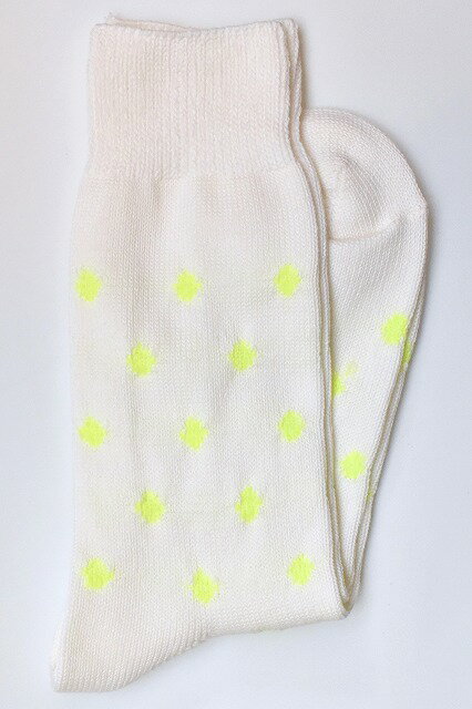 ROSTERSOX　" Dot "　ロスターソックス 　ドット　col.White