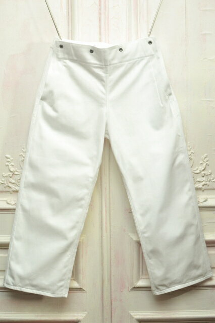 TUKI　ツキ　" snap pants "　スナップパンツ　col.white(00)