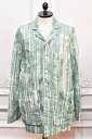 toogood　トゥーグッド　" THE PHOTOGRAPHER JACKET - STRIPED ORGANDY "　フォトグラファージャケット　col. SEA GREEN