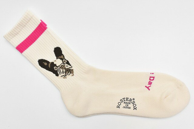 ROSTERSOX　ロスターソックス　" DOG "　col.Pink