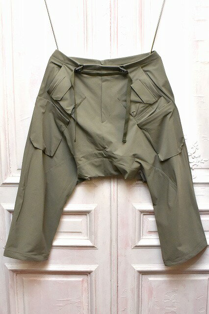 ACRONYM　アクロニウム　" SCHOELLERr® DRYSKIN™ DRAWCORD CARGO TROUSER "　ドライスキンパンツ　col.Alpha Green