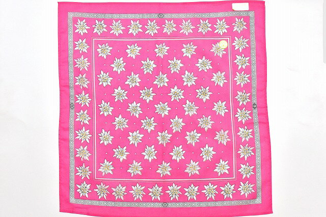 GLARNER TUECHLI　グラルナーチューヒリ　" Edelweiss Bandana "　エーデルワイスバンダナ　col.Pink