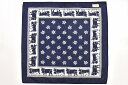 GLARNER TUECHLI　グラルナーチューヒリ　" Cowbell Bandana "　カウベルバンダナ　col.Navy