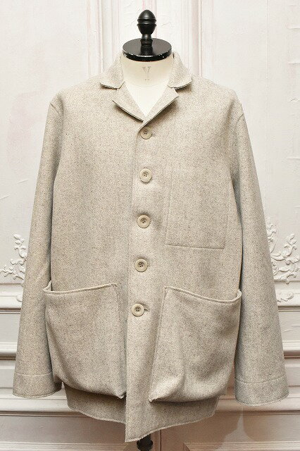 toogood トゥーグッド THE PHOTOGRAPHER JACKET - WOOL FELT フォトグラファージャケット col. Stone