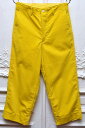 TUKI ツキ short trousers ショートトラウザーズ col.Yellow（24）