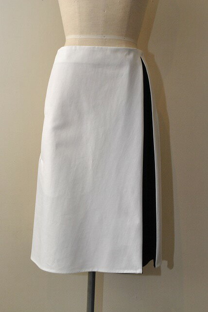 SOFIE D'HOORE ソフィードール　SULTAN　2トーン　スカート　col.WHITE×BLACK