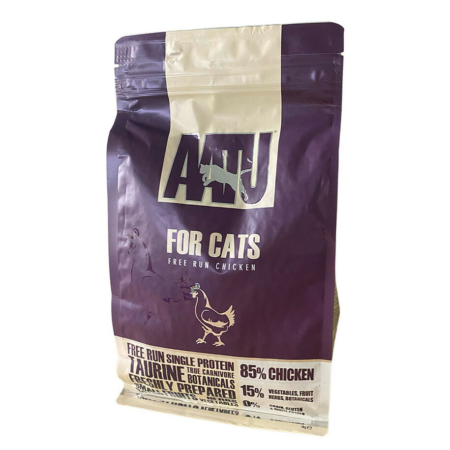 AATU アートゥ チキン ドライ 1kg 猫用 キャットフード 正規品【PU1120】
