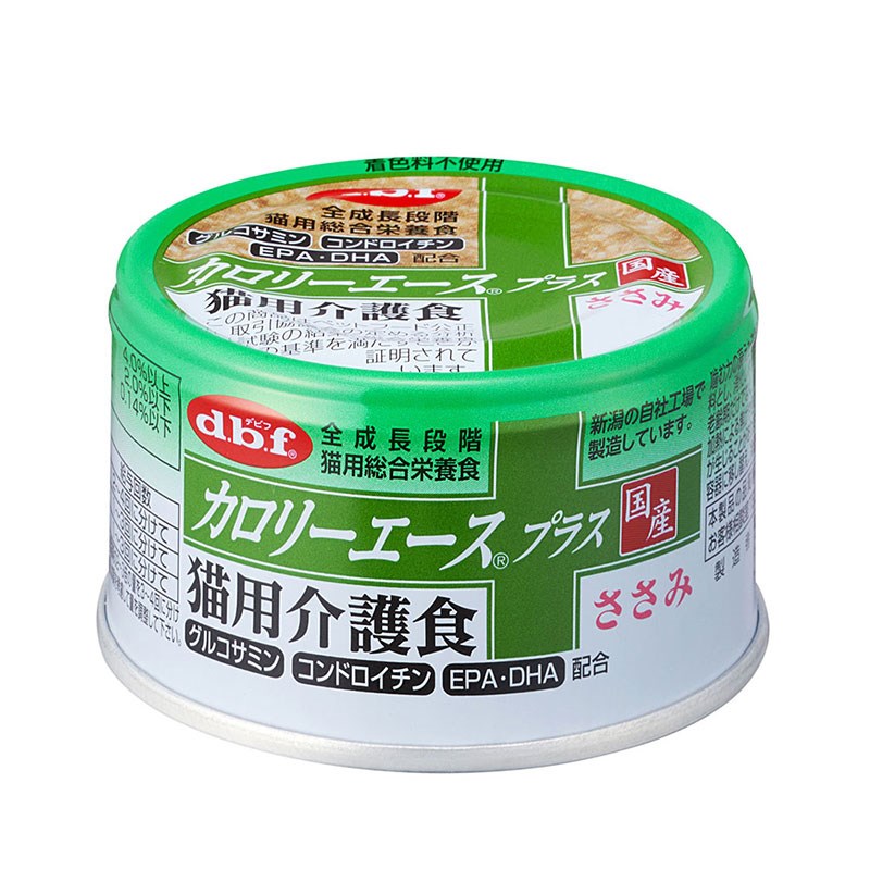 DBF - デビフペット d.b.f カロリーエースプラス 猫用介護食 ささみ 85g キャットフード ウェットフード 猫缶【POINTUP20】