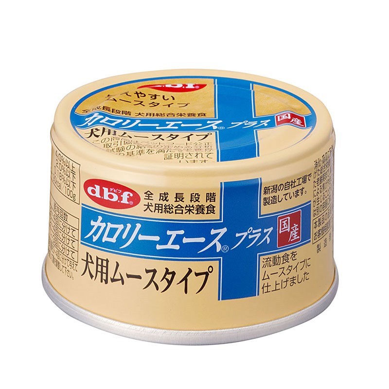樂天商城 - デビフペット d.b.f カロリーエースプラス 犬用 ムースタイプ 85g ドッグフード ウェットフード 缶詰