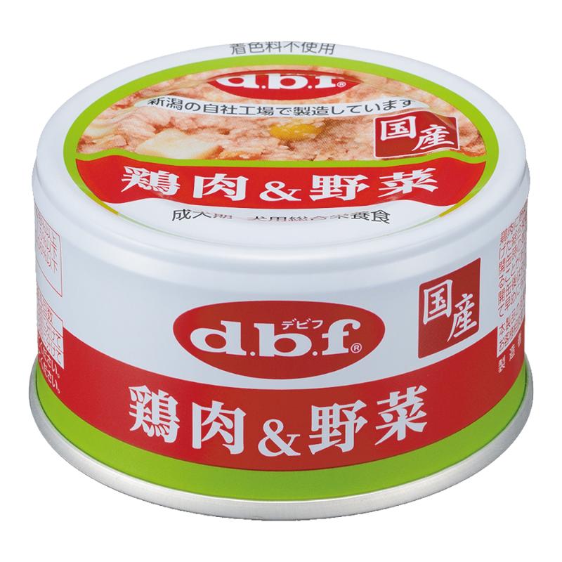 Rakuten - 【犬】d.b.f デビフペット 鶏肉&野菜 85g 犬用フード ウェットフード 成犬用 総合栄養食