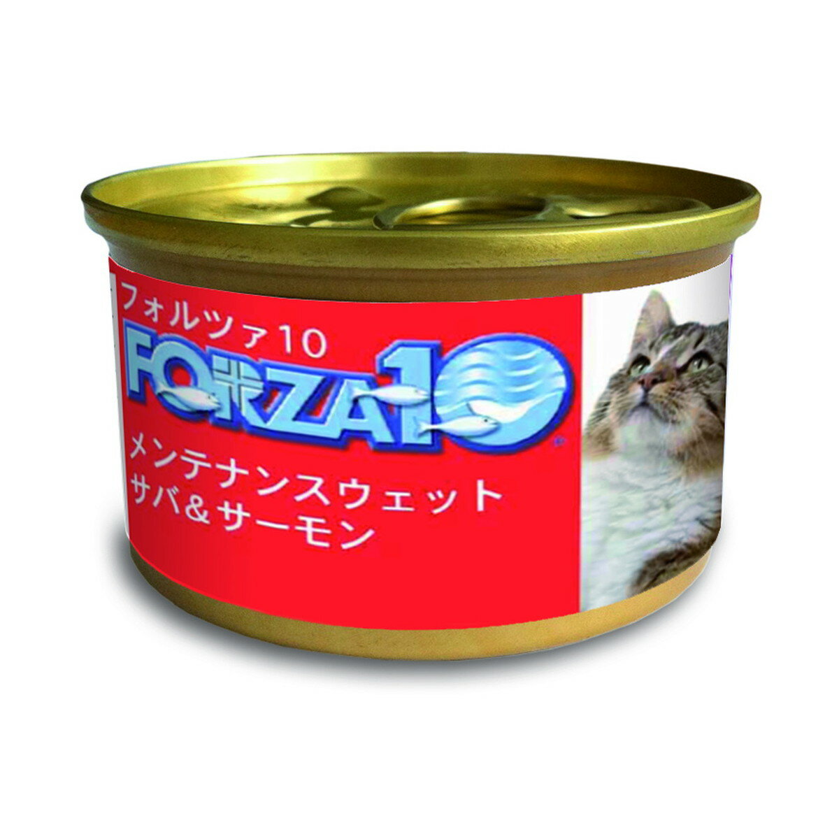 FORZA10 メンテナンス 缶 サバ&サーモン 85g キャットフード ウェットフード【PU1127】