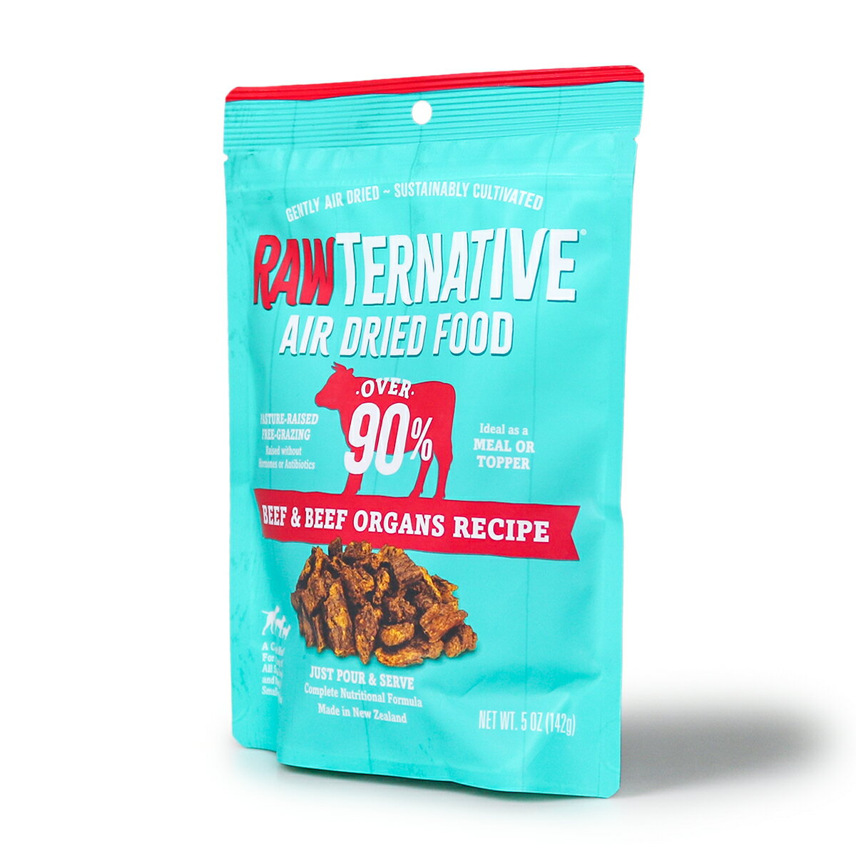 ローターネイティブ RAWTERNATIVE ビーフ＆ビーフオーガンズ 142g ドッグフード　総合栄養食【PU1111】