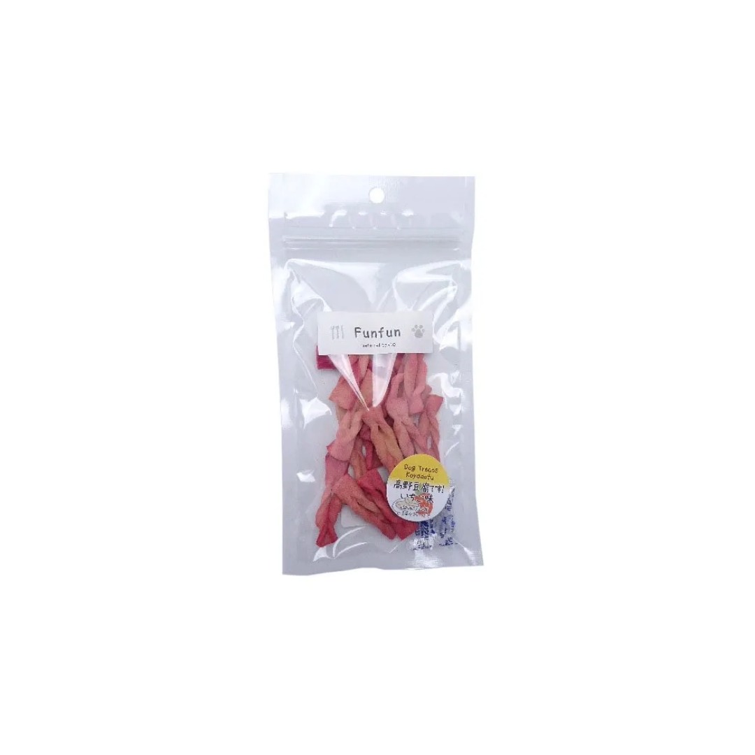Funfun ファンファン 高野豆腐です! いちご味 20g 犬用おやつ ドッグトリーツ
