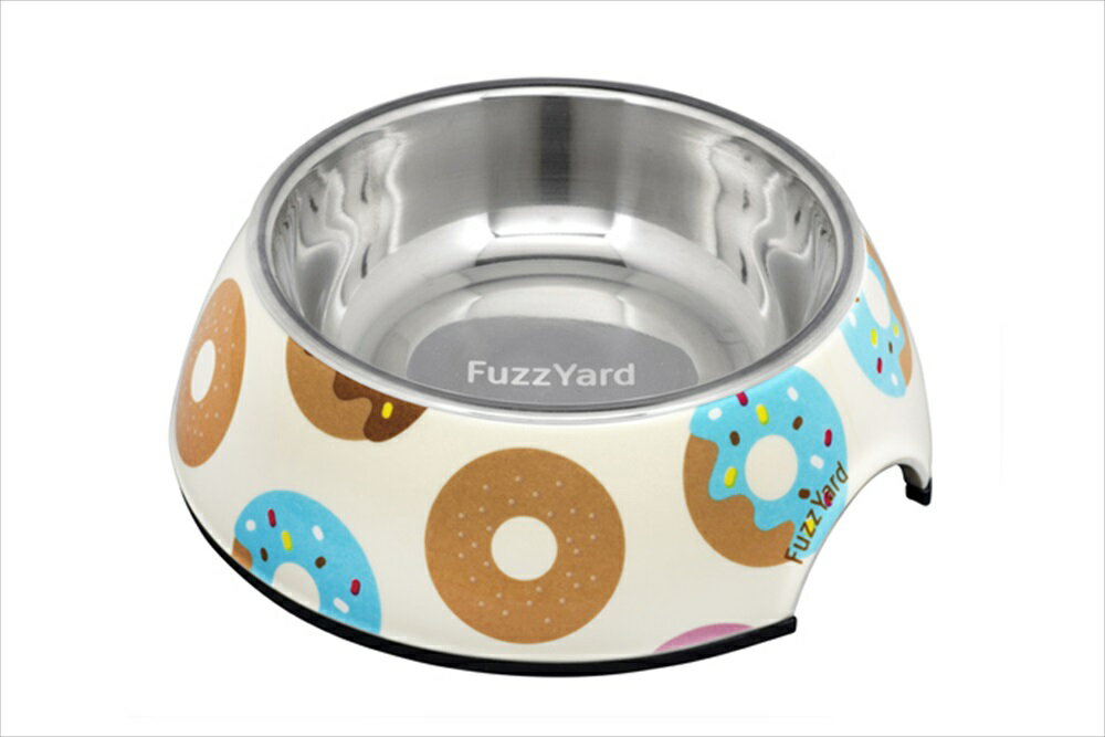 FuzzYard 二層食器 ゴーナッツ フードボウル M サイズ 犬 食器