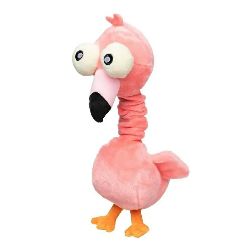 【犬】FuzzYard トイ ネックオーレ ザ フラミンゴ 犬用 おもちゃ ぬいぐるみ