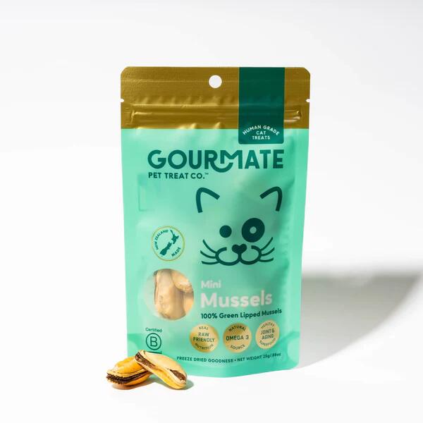 【犬・猫】GOURMATE グルメイト ミニ・緑イ貝 25g 犬用おやつ ドッグトリーツ 猫用おやつ キャットトリ..