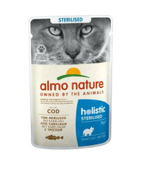 almo nature アルモネイチャー ファンクショナル・キャット避妊・去勢用 たら入りのご馳走 猫用ウェットフード 70g【0424pu】