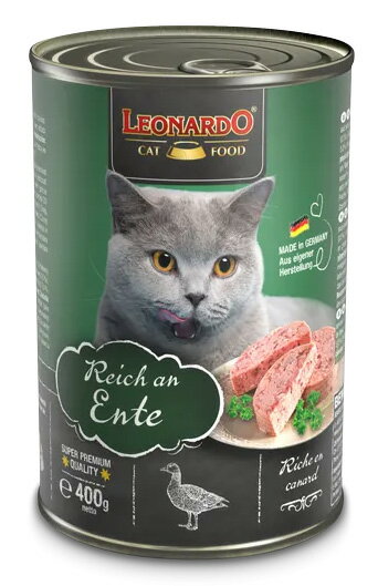 LEONARDO クオリティーセレクション ダック400g 猫用 缶詰 キャットフード ウェットフード