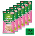 ライオン PETKISS ネコちゃんの歯みがきおやつ カニ風味かま 15gx6個 SET 猫用デンタルケア【PU0719】PU0728