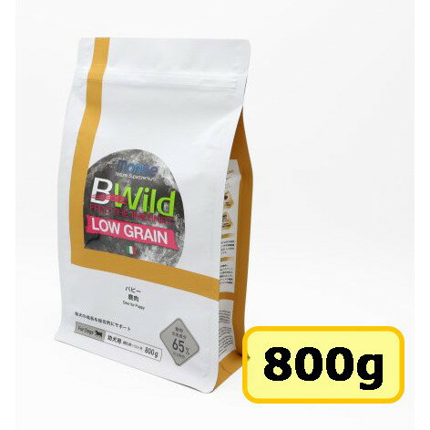 【Bwild】パピー 鹿肉(ローグレイン)800g【幼犬用】 ドッグフード ドライフード【PU1127】(4)