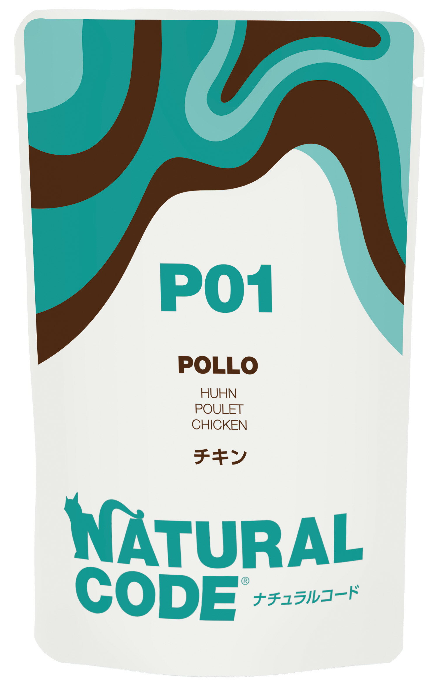 樂天商城 - 【猫】NATURAL CODE ナチュラルコード パウチタイプ チキン P01 70g 猫用フード 一般食 ウェットフード パウチ正規品 ネコポス可 [M便 1/10]
