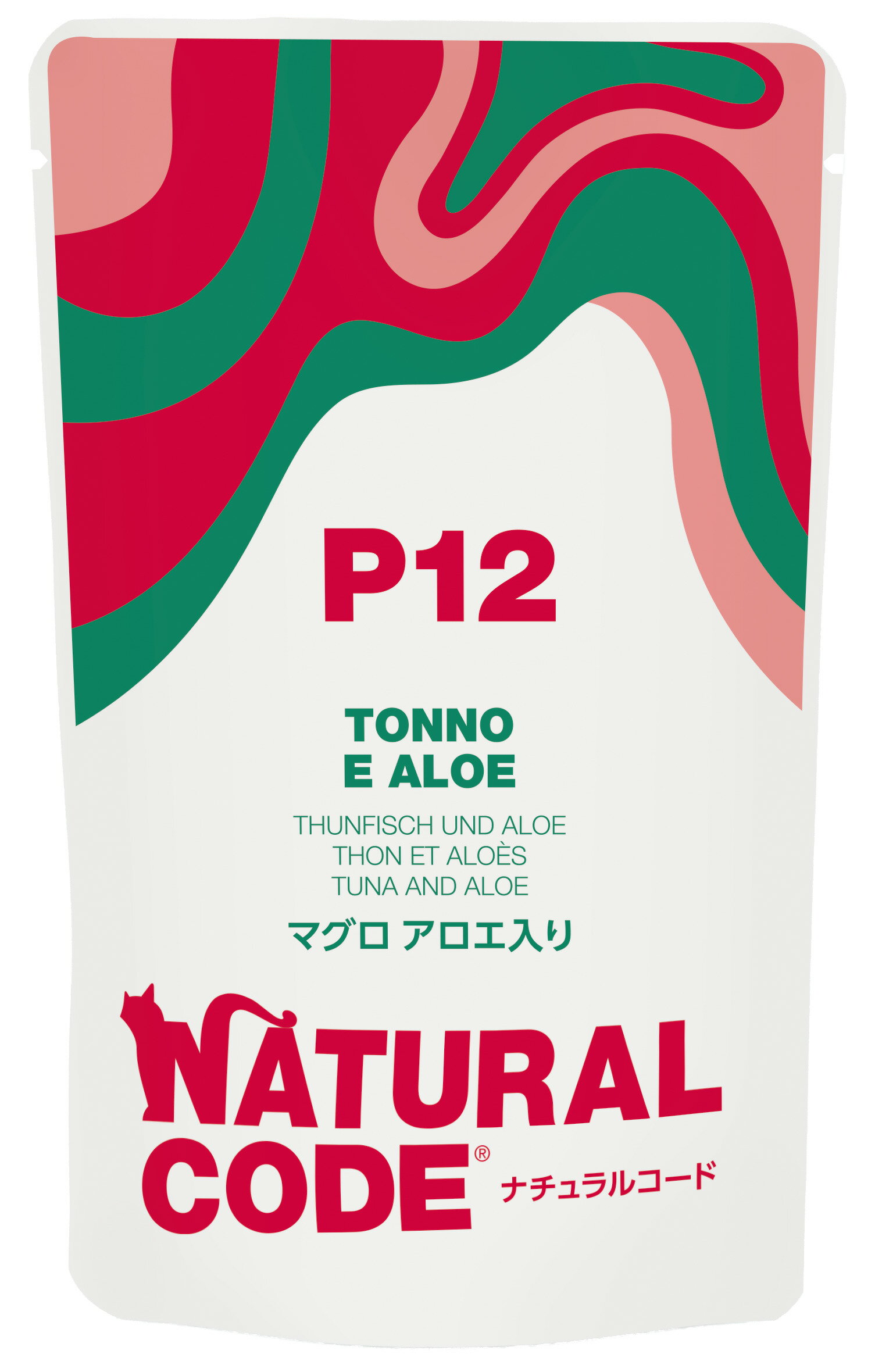 樂天商城 - 【猫】NATURAL CODE ナチュラルコード パウチタイプ マグロ アロエ入り P12 70g 猫用フード 一般食 ウェットフード パウチ正規品 ネコポス可 [M便 1/10]