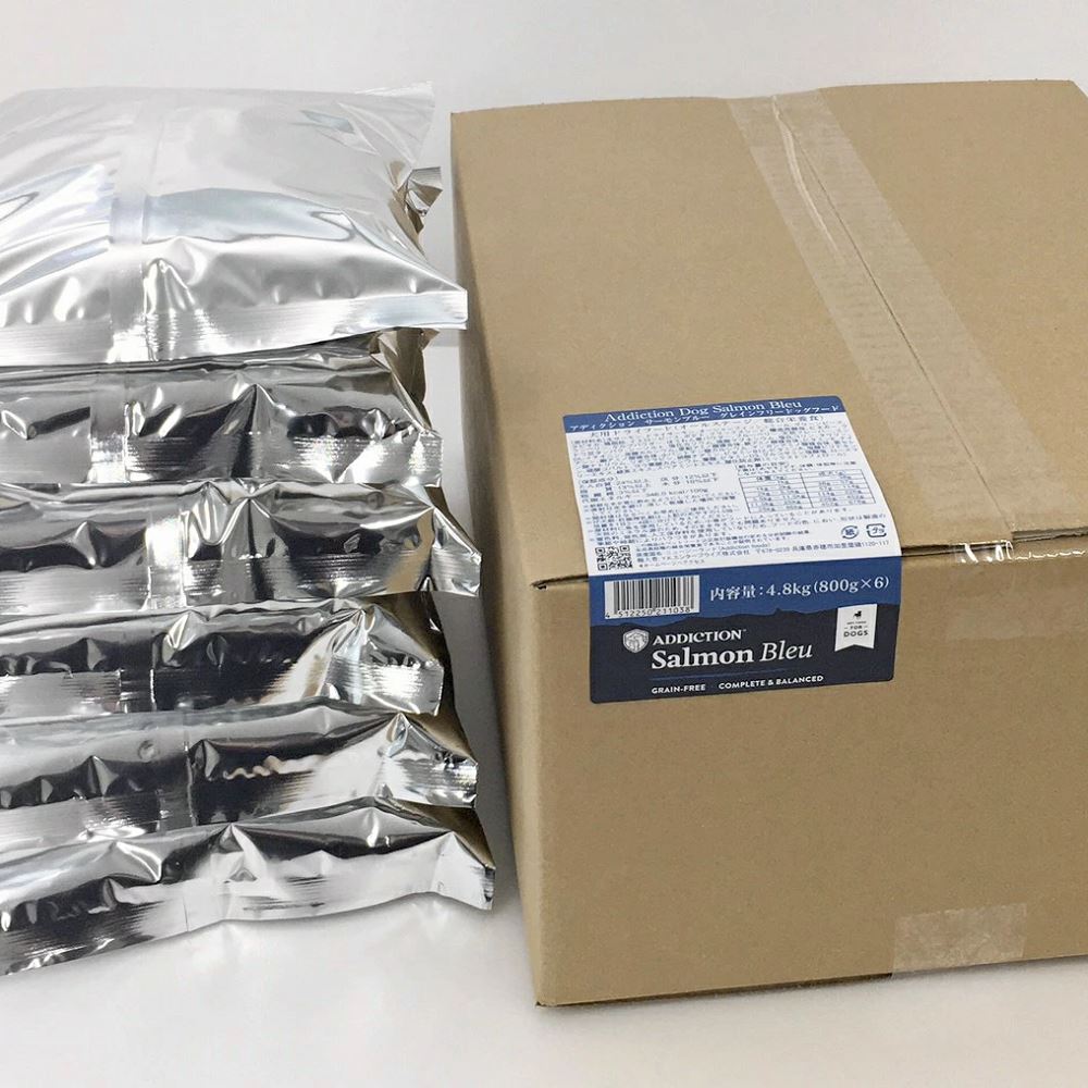 選べるおまけ ADDICTION アディクション サーモンブルーグレインフリードッグフード 4.8kg プレミアムフード ドライフード グレインフリー【PU1017】