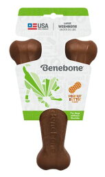 Benebone ベネボーン ウィッシュボーン ピーナッツバター ラージ 犬用 おもちゃ