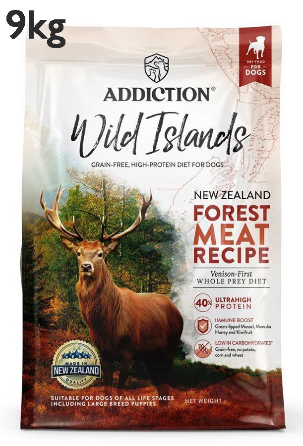 ADDICTION Wild Islands FOREST MEAT RECIPE アディクション ワイルドアイランズ フォレストミート ドッグフード9kg ドライフード