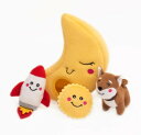 Zippy Paws トゥー・ザ・ムーン 犬用おもちゃ ぬいぐるみセット