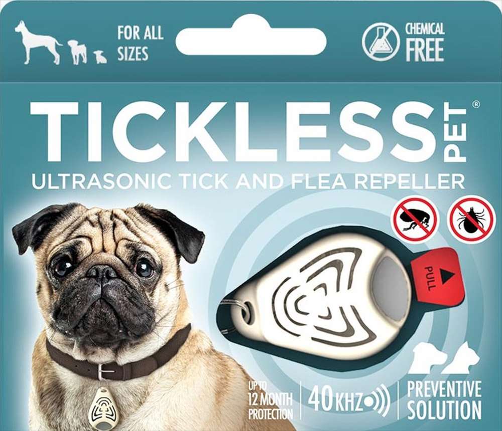 TICKLESS チックレスペット ベージュ ノミダニ 犬 猫