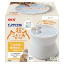 GEX ジェックス ピュアクリスタル 超ニャン水ボウル ホワイト 猫用食器