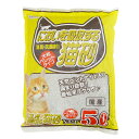 PetPro ペットプロ においを吸収する猫砂 5L キャットリター 猫のトイレ砂 固まるタイプ(4)