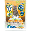 デオフリー 強力消臭 おからと木の猫砂 6L PetPro 猫砂 キャットリター 猫のトイレ用砂