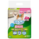 高齢犬おもらしケア用 動きやすく・肌にやさしく・長時間モレ安心の『高齢犬おもらしケア用』紙オムツ。 取り換え時がわかるお知らせサイン。おしっこを吸収すると黄色のラインが青色に変化。 デリケートな肌へのやさしさ。全面通気シートで長時間使用でも群れを防いでお肌サラサラ つけ直しラクラクテープ 長時間使用でも安心吸収力。安心ロング吸収と立体漏れ防止ギャザーでおしっこを吸収ガード。 おしっこ約4回分 胴回り：15〜30cm 適応体重：1.5〜3.0kg 代表的な犬種：チワワ、ヨークシャー・テリア、パピヨン、ミニチュア・ピンシャー、子犬など 生産地:日本 メーカー名:ユニ・チャーム 株式会社 メーカーからのお取り寄せとなります。売り切れにてご用意できない場合がございます。また発送までに3営業日から5営業日かかります。ユニチャーム:動物実験に対する方針当社は商品の安全性確認において外部委託を含め、動物を用いた試験を現在行っておらず、今後も行わないことを方針としています（ただし、社会に対して安全性の説明責任が生じた場合や、一部の国において行政から求められた場合を除きます）。2022年9月