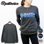 【30%OFF】RealBvoice(リアルビーボイス) THE CHOICE IS YOURS CREW SWEAT