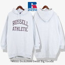 RUSSELL ATHLETIC bZAXeBbN Wmns Bookstore Sweat Big Hoodie fB[X N rbOp[J[ RCW-23711