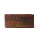 【25日店内全品P2倍+楽天カード利用でP4倍】WALES SHOE Co. ウッドボックス | アンティーク家具 アメリカンアンティーク ヴィンテージ インテ...