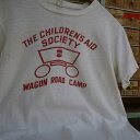 【P5倍・4時間限定・24日20時から】1950年代 ヴィンテージ 染み込み Tシャツ WAGON RORD CAMP 【中古】