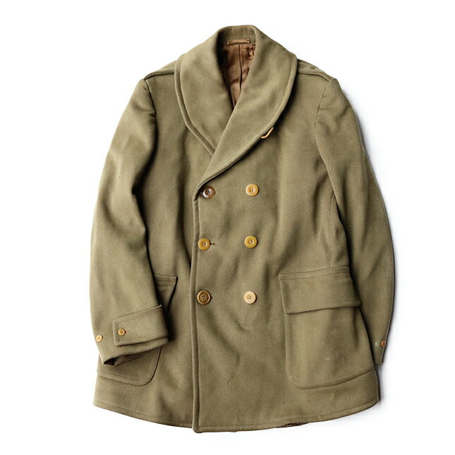 Be[W 1940N US ARMY V[J[R[g SIZE42bYÒ AJÒ Be[W t@bV Be[W X^C  [Yh ~^[ ~40s US ARMY WOOL SHAWL COLLAR COAT SIZE42