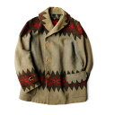 【5月1日ワンダフルデー!店内P2倍+エントリーでP3倍など!】1920s PENDLETON SHAWL COLLER WOOL JACKET SIZE ML...