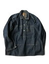 【30日&1日全品P2倍】US ARMY PULL OVER JACKET DEADSTOCK｜メンズ古着 アメリカ古着 ヴィンテージ ファッション ヴィンテージ スタイル 中古 ユーズド デッドストック NOS 30s US ARMY DENIM JACKET SIZE M MADE BY BLUE RIDGE OVERALL CO【中古】