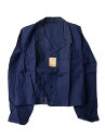 y30&1SiP2{zt`re[W CfBSl [NWPbgbYÒ AJÒ Be[W t@bV Be[W X^C  [Yh NOS`1940s FRENCH TISSAGE & CONFECTIONS INDIGO LINEN WORK JACKET FITS LIKE MLyÁz