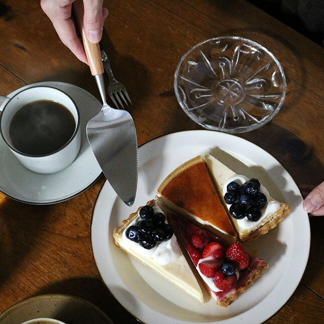 BJORKLUND社 ケーキサーバー 三角｜おすすめ ケーキサーバー 木製 ノルウェー製 北欧雑貨 キッチン雑貨 ビョークルン社 北欧 生活雑貨 クリスマス 誕生日ケーキ サンク CINQ model70＼お買い物マラソンP最大46倍／ 3