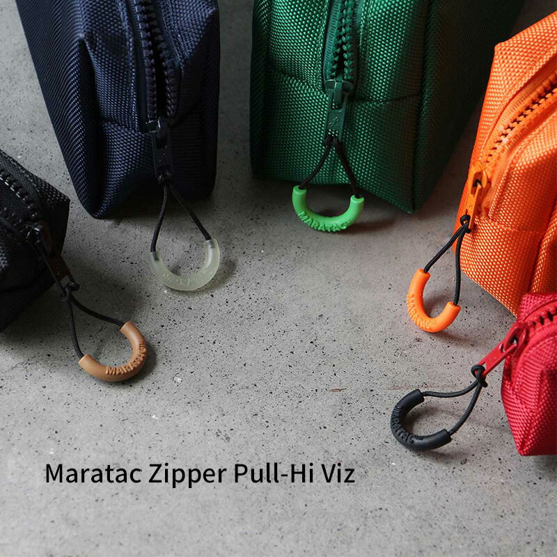 DETAIL Maratac Zipper Pull-Hi Viz マラタック ジッパープル｜ジッパー ファスナー アクセサリー キーチェーン アウトドア 引き手 CountyComm【新生活応援】【マラソン期間中メール便送料無料】