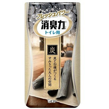 (送料無料)(まとめ買い・ケース販売)トイレの消臭力 炭と白檀の香り（400mL）（18個セット）/ エステー