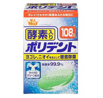 酵素入り ポリデント（108錠入）/ グラクソ・スミスクライン（アース製薬）