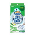 スクラビングバブル 流せるトイレブラシ 除菌消臭プラス 本体 ホワイトブロッサム(4個入)/ ジョンソン 掃除T