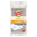 3M スコッチブライト 泡立ちゆたか キッチン ネット スポンジ グレー(1個入)/ スリーエムジャパン